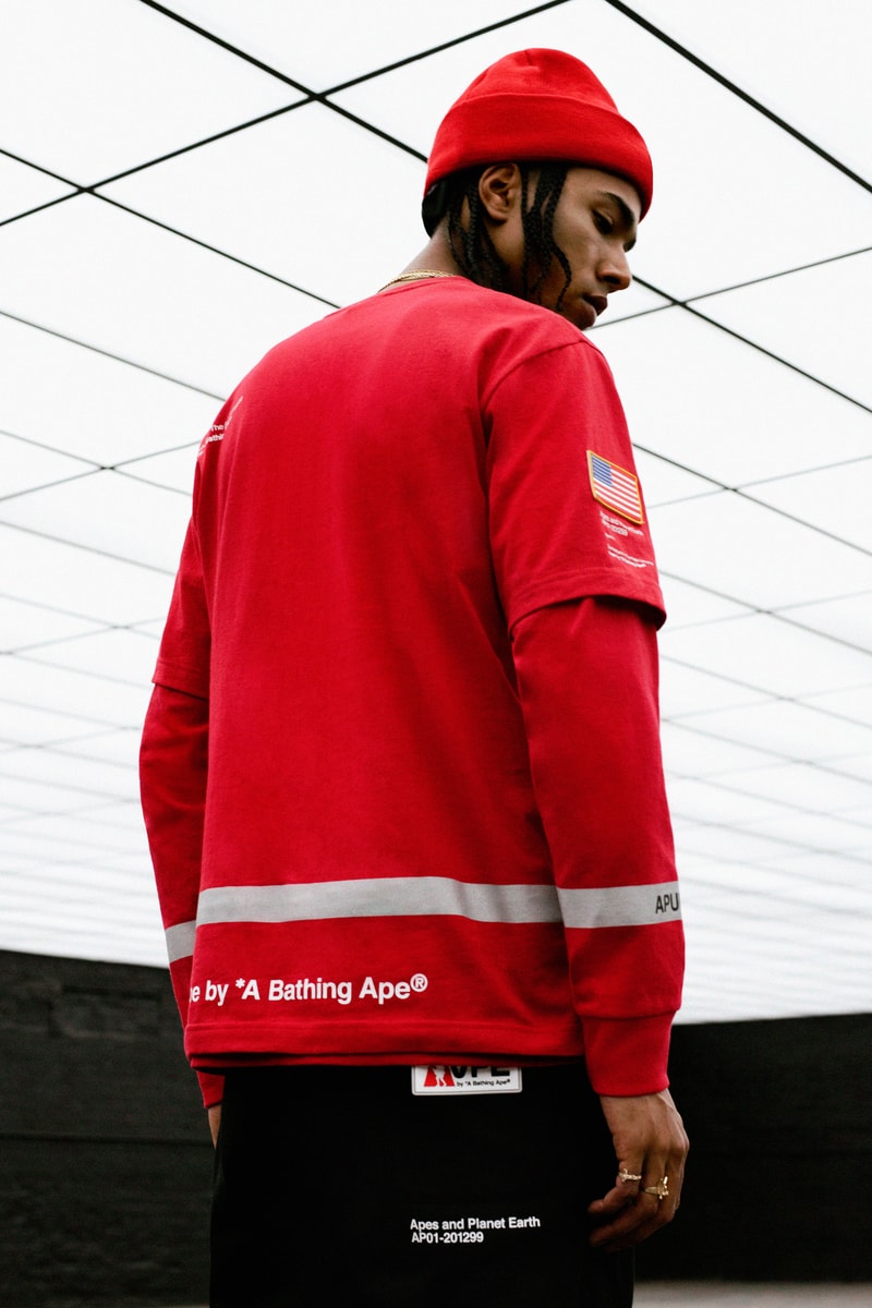 AAPE's NASA Fall/Winter 2019 Collection aape by a bathing ape bape lookbooks space suits ships 