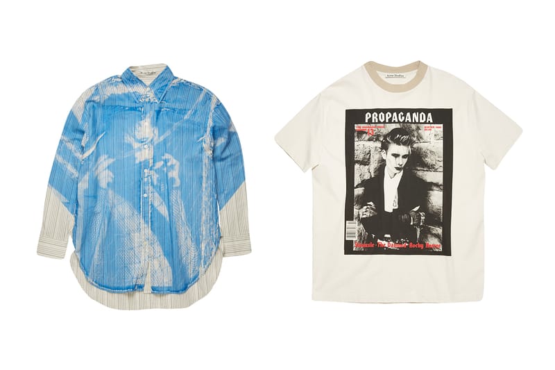 Acne Studios Taps Goth Subcultural Magazine 'Propaganda' for SS20 Capsule