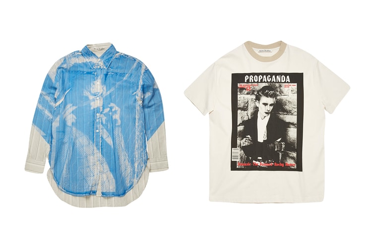 Acne Studios Taps Goth Subcultural Magazine 'Propaganda' for SS20 Capsule