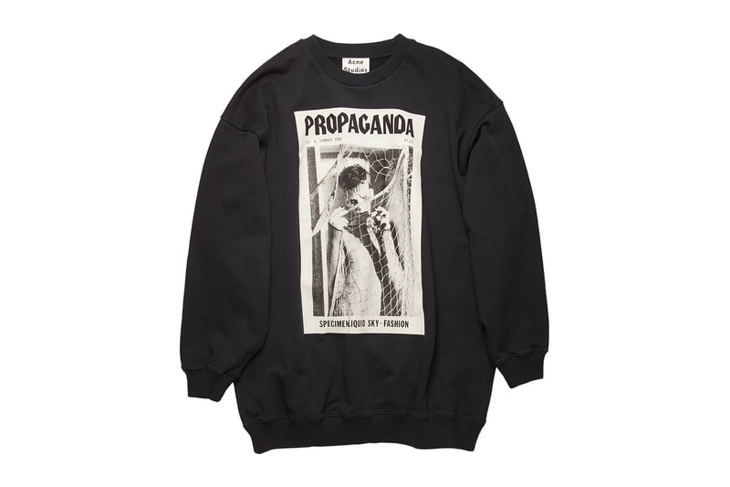 Acne Studios "Propaganda" Capsule Collection scandinavian fashion menswear womenswear lookbook goth subculture magazine underground clubbing garments clothes music art literature product images punk 