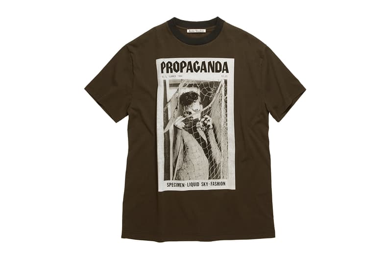 Acne Studios "Propaganda" Capsule Collection scandinavian fashion menswear womenswear lookbook goth subculture magazine underground clubbing garments clothes music art literature product images punk