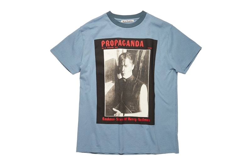 Acne Studios "Propaganda" Capsule Collection scandinavian fashion menswear womenswear lookbook goth subculture magazine underground clubbing garments clothes music art literature product images punk 