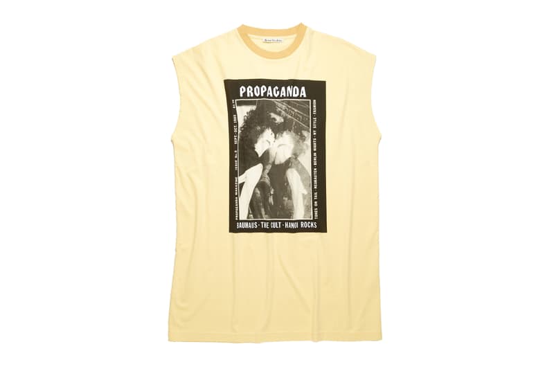 Acne Studios "Propaganda" Capsule Collection scandinavian fashion menswear womenswear lookbook goth subculture magazine underground clubbing garments clothes music art literature product images punk