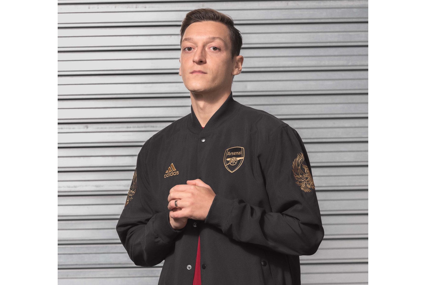 adidas Arsenal Chinese New Year Kits 2019 2020 year of the rat Phoenix soccer football mesult ozil red black gunners