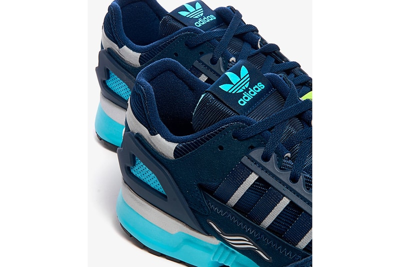 adidas Consortium ZX 10000 C JC "Navy/White" Jacques Chassaing Release Information OG Three Stripes Torsion '90s Runner Premium Suede Mesh 3M