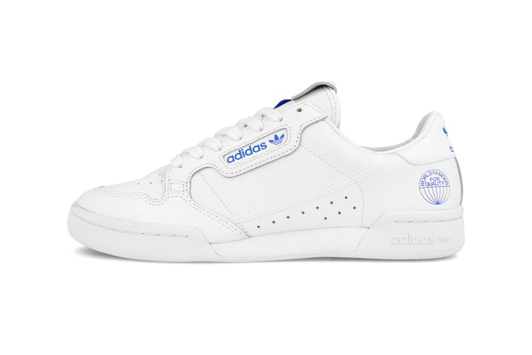 adidas Drops Minimal Continental 80 in "White/Bluebird"