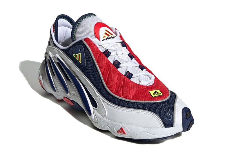 adidas fyw 98 eqt solution originals white red dark blue solar yellow feet you wear fv3910 release date info photos price