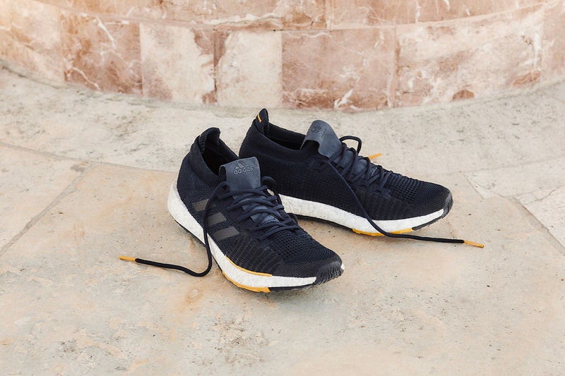 monocle adidas pulseboost hd run city pack series release information wood wood universal works neighborhood raw khaki active gold buy cop purchase sneakersnstuff
