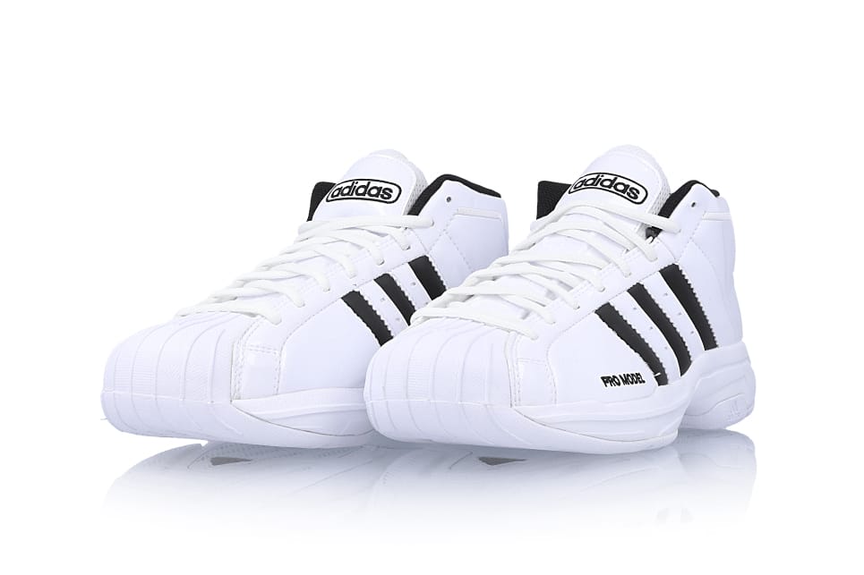 adidas Pro Model 2G Black/White \u0026 White 