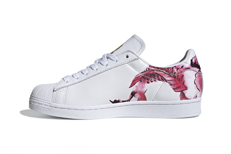 adidas superstar clean chinese new year of the rat tiger crane cloud white gold metallic FW5351 release date info photos price  