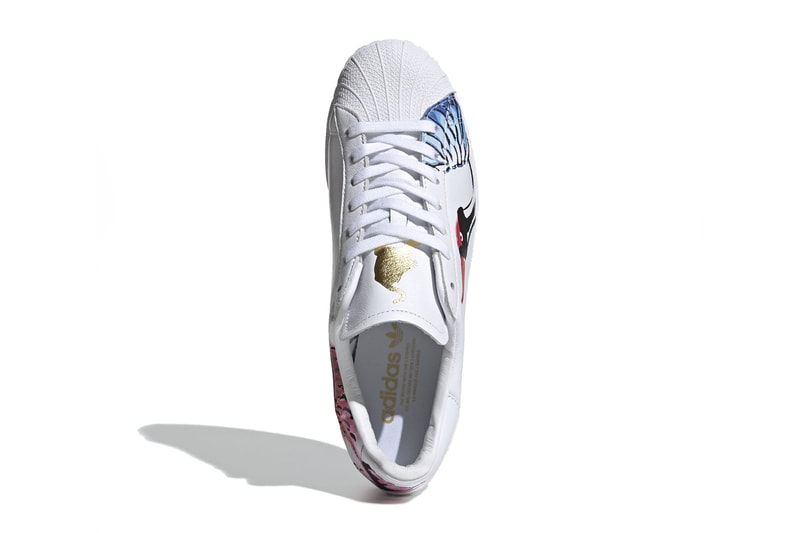 adidas superstar clean chinese new year of the rat tiger crane cloud white gold metallic FW5351 release date info photos price  