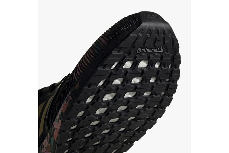 adidas UltraBOOST 20 Chinese New Year Collection Core Black Gold Metallic Three Stripes Lotus Flowers Embroidery Pink Purple Green
