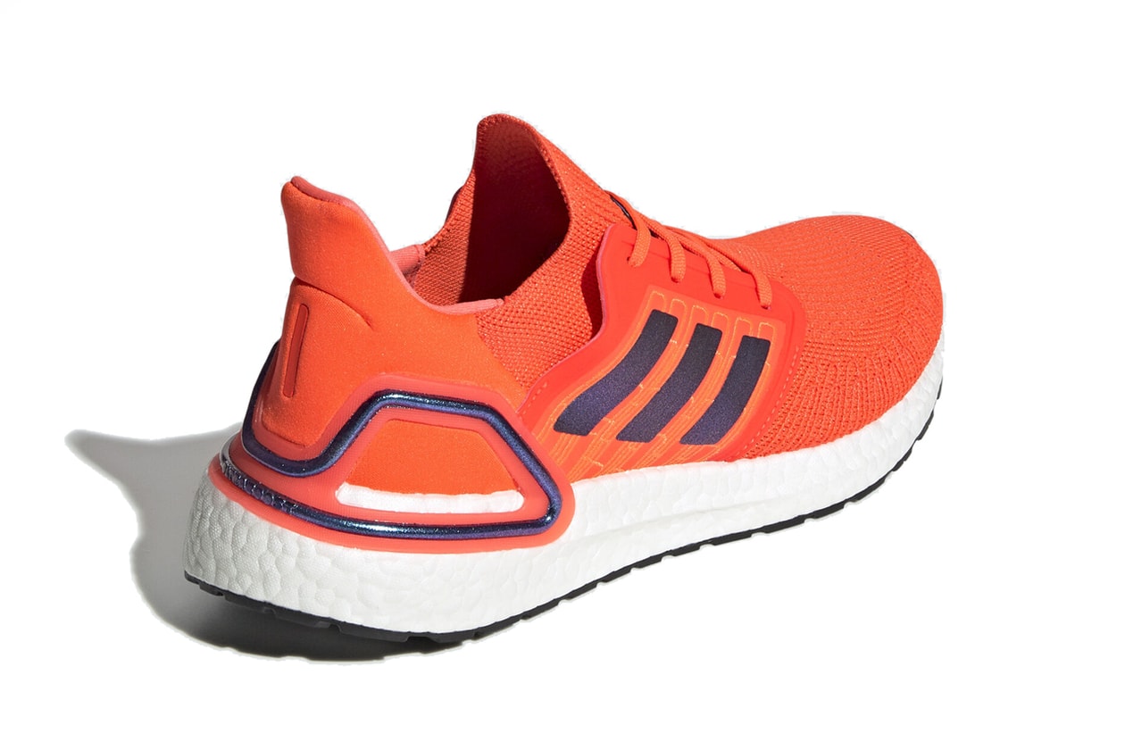 adidas ultra boost 20 boost solar red blue violet metallic cloud white FV8449 iss release date info photos price
