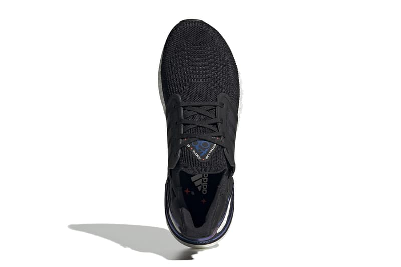 adidas ultra boost 20 ultraboost og EG0692 core black blue violet metallic cloud white release date info photos price iss international space station