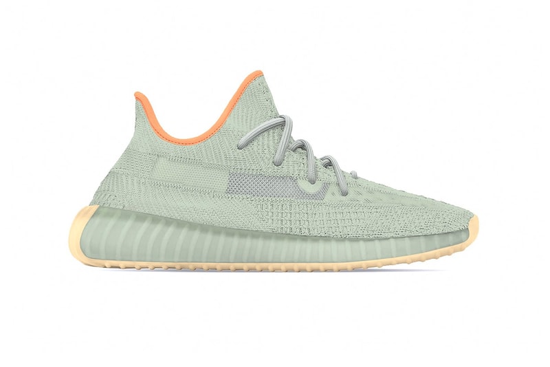 adidas YEEZY BOOST 350 V2 Desert Sage Reflective Stripe Image Release Info Date Buy Price Kanye West FX9035