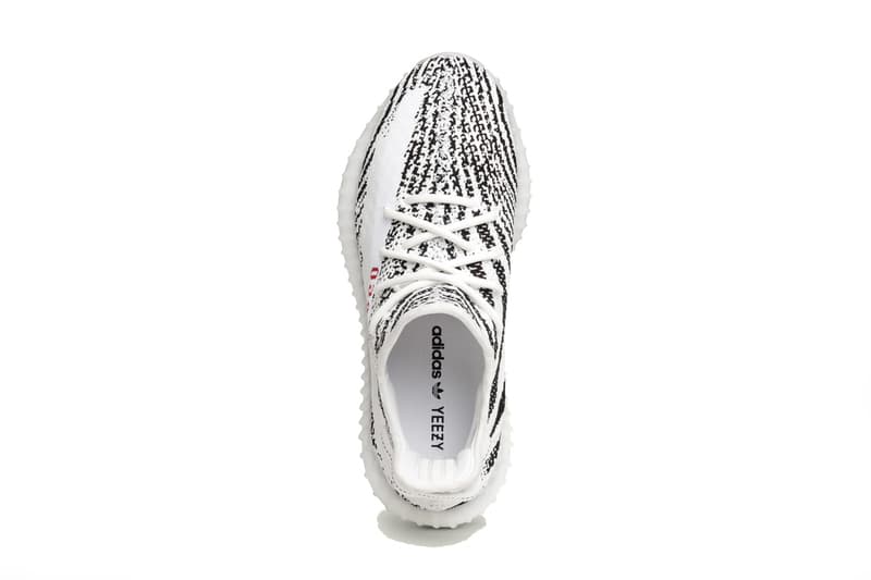 Adidas Yeezy Boost 350 V2 Zebra Sneaker Relase Hypebeast Drops