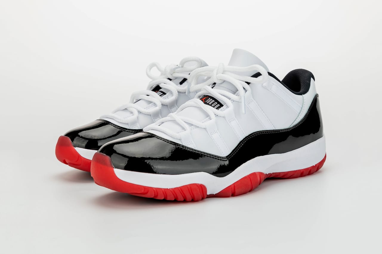 bred 11s black and white