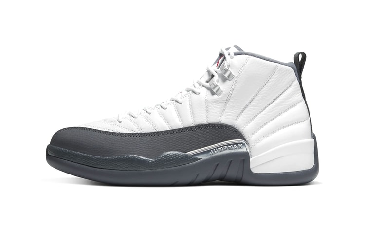 Air Jordan 12 Revamped in Crisp "White/Dark Gray" Colorway