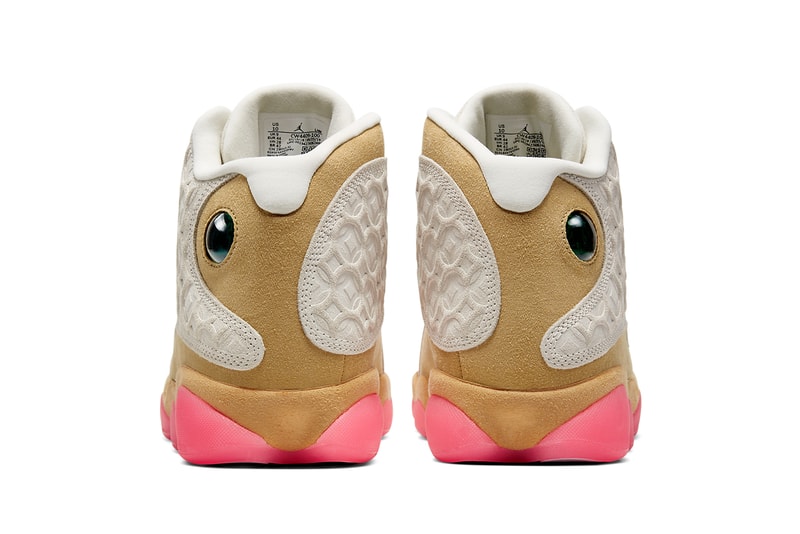air jordan 13 cny chinese new year CW4409 100 Pale Ivory Black Digital Pink Club Gold release date info photos price