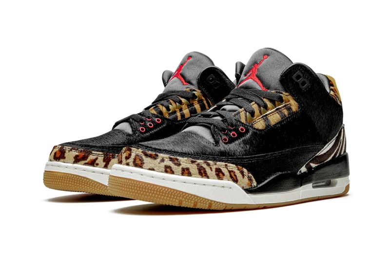 air jordan 3 animal pack CK4344 002 black dark mocha rope multi color release date info photos price