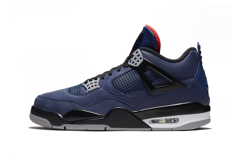 Air Jordan 4 Winterized Official Release Date Official Look Blue Red Black Grey Black Info Buy cq9597-401