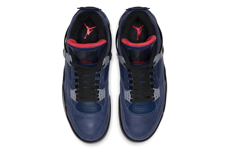 Air Jordan 4 Winterized Official Release Date Official Look Blue Red Black Grey Black Info Buy cq9597-401