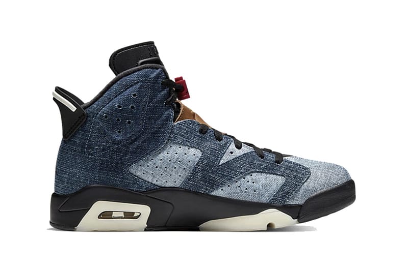 air jordan 6 acid wash denim