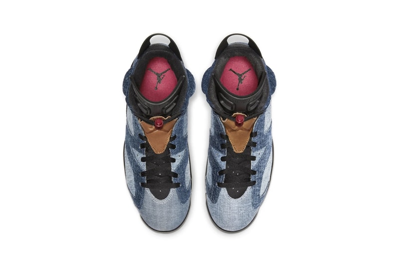 air jordan 6 washed denim jeans release information buy cop purchase official look december holiday sneakers footwear