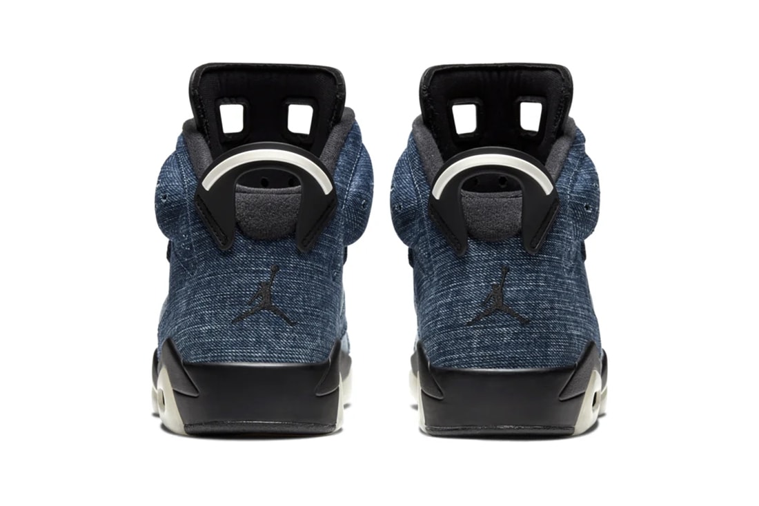 air jordan 6 washed denim jeans release information buy cop purchase official look december holiday sneakers footwear