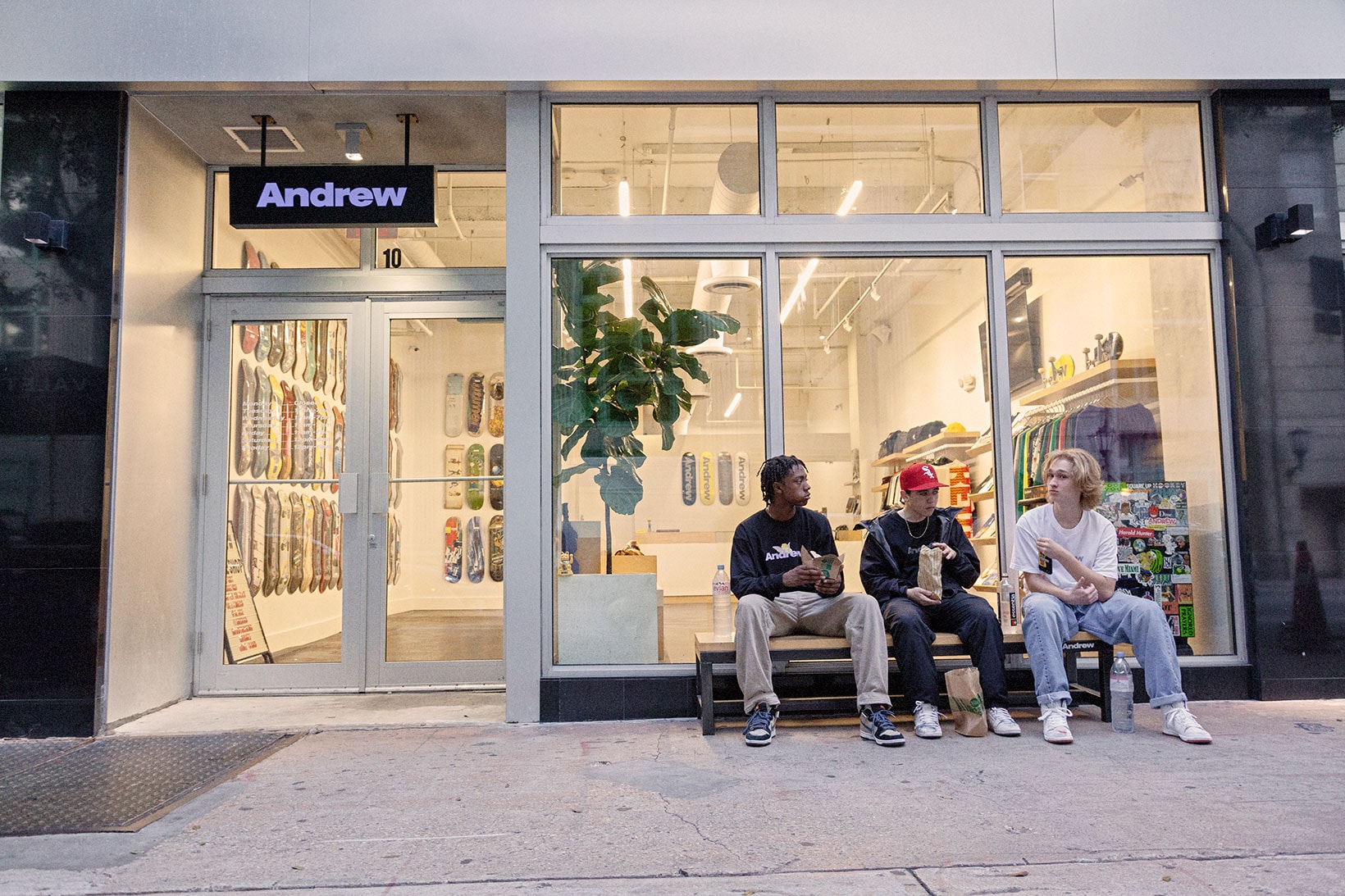 How This Shop Is Driving Miami’s Skate Culture Forward Virgil Abloh Angelo Baque AWAKE Andrew Downtown AllTimers Versailles Cafe Miami Art Basel 