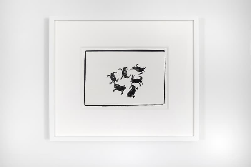 Andy Warhol Photography Survey Jack Shainman Gallery Bananas Flowers Eiffel Tower Chair Sneakers Polaroids Crabs