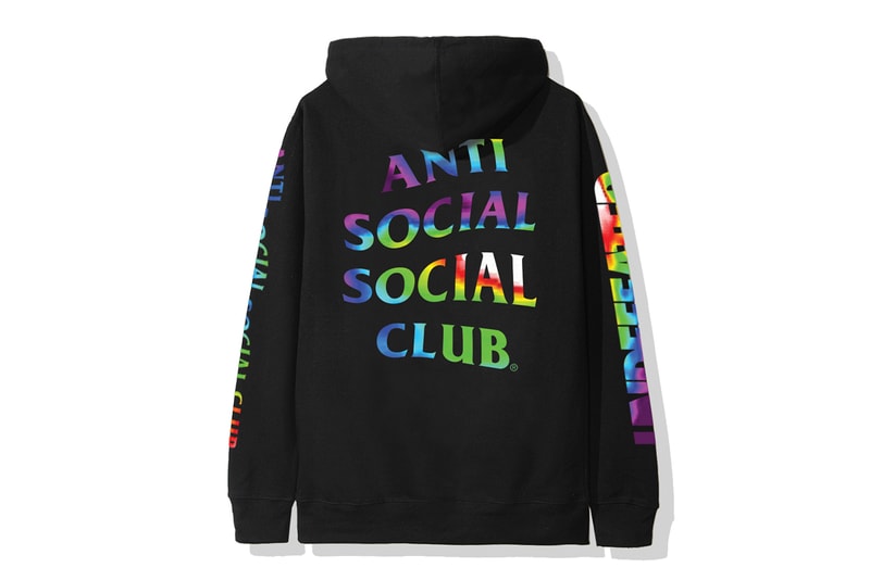 UNDEFEATED x Anti Social Social Club Collection Hoodies T-shirts Socks Protein Shaker Bottles Beanies Green Black Pink White Blue Red