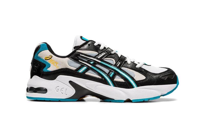 ASICS GEL Kayano 5 OG Black Turquoise White Saffron colorways shoes sneakers footwear kicks runners trainers running shunichi kayano fifth generation silhouette Japanese