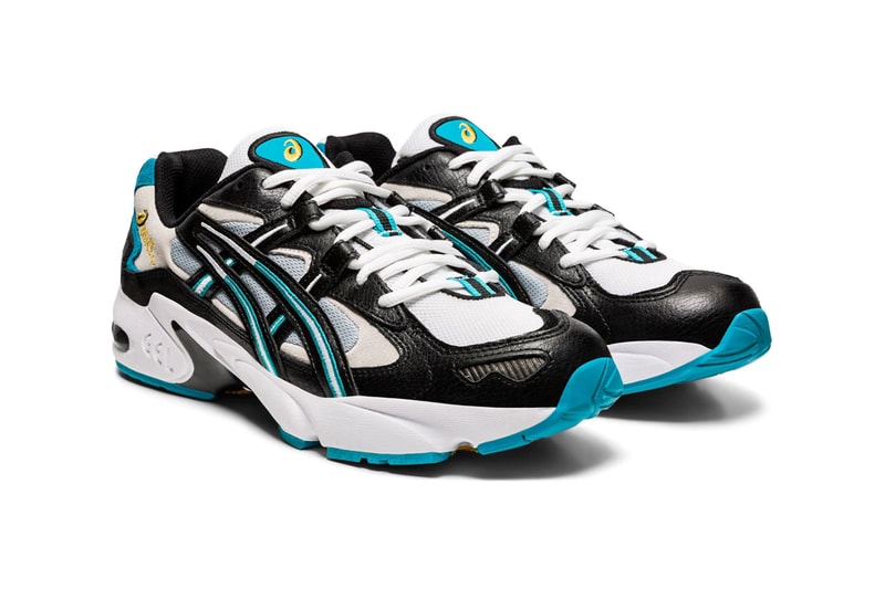ASICS GEL Kayano 5 OG Black Turquoise White Saffron colorways shoes sneakers footwear kicks runners trainers running shunichi kayano fifth generation silhouette Japanese