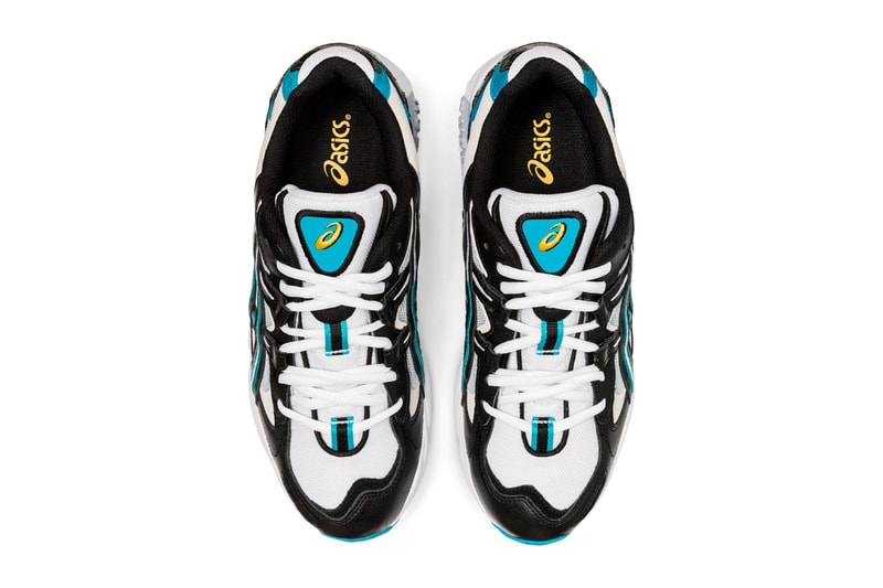 ASICS GEL Kayano 5 OG Black Turquoise White Saffron colorways shoes sneakers footwear kicks runners trainers running shunichi kayano fifth generation silhouette Japanese
