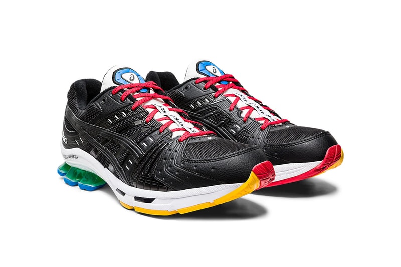 asics gel kinsei og multicolor 1021A281 001 black blue yellow red green white release date info photos price