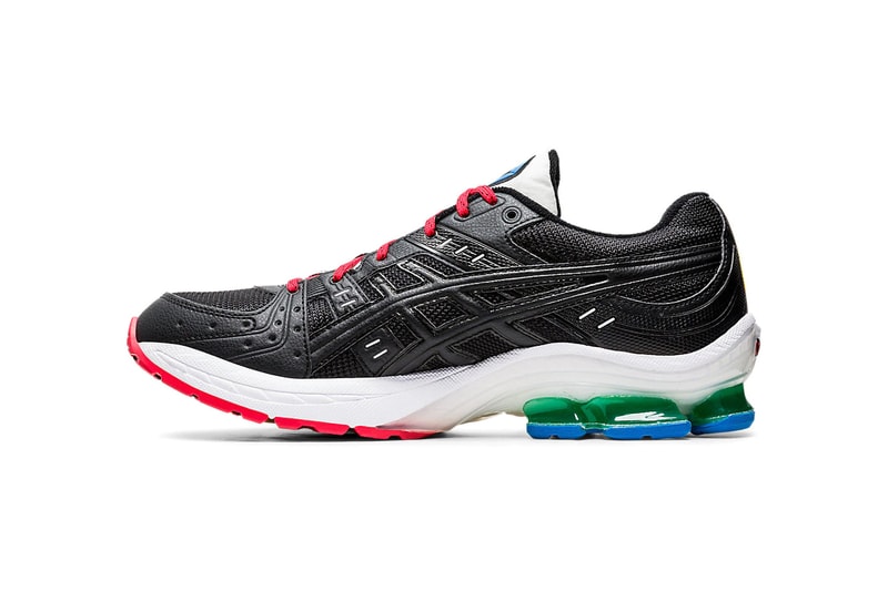 asics gel kinsei og multicolor 1021A281 001 black blue yellow red green white release date info photos price