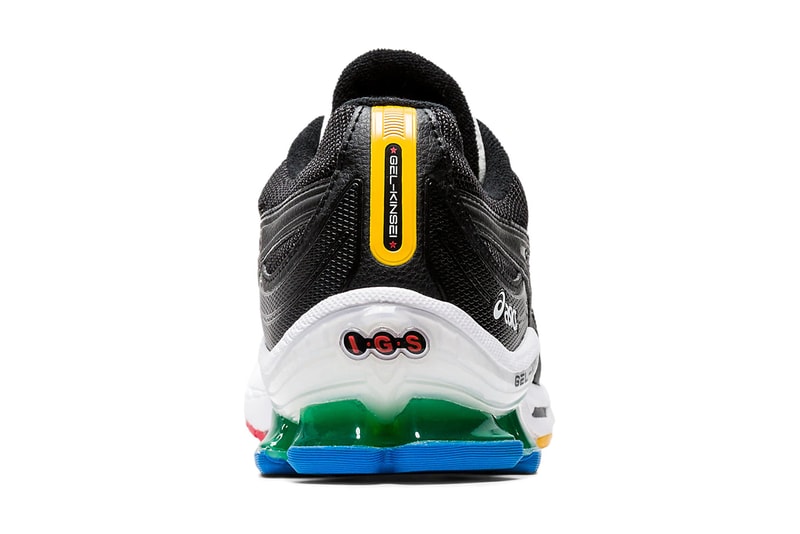 asics gel kinsei og multicolor 1021A281 001 black blue yellow red green white release date info photos price