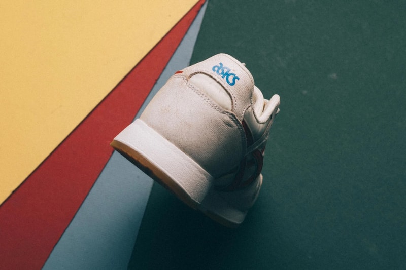 asics lyte classic retro tokyo cream white blue release date info photos price colorway sneaker retro
