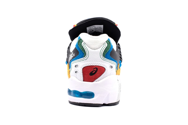 ASICS SportStyle GEL-KAYANO 5 OG "White/Multi" Release Information Sneaker Release Information Drop Date 2020 Hiking Technical Multicolored Suede