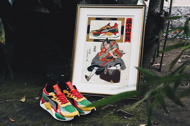 PUMA RS-X ATMOS 373960-01 sneaker exclusive collaboration november 30 2019 release date patent leather amazon green 20SP-S