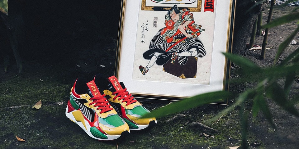 Atmos Remixes PUMA's RS-X in Honor of Japanese Tradition