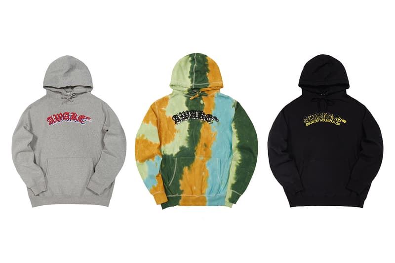 Awake NY FW19 Collection Second Drop Mafia K'1 Fry POUR CEUX Paris French New York hoodies shirts tee socks flannels butterflies