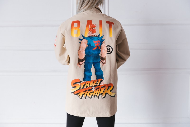 BAIT x Redbull x Kumite x 'Streetfighter' KO Capsule Collection Closer Look Lookbook Gaming Japan Aichi Sky Expo Coach Jacket T-Shirt Long Sleeve Short Hoodies Professional Players USA chapter stores Release Information