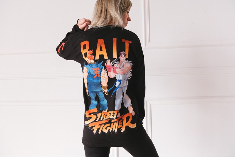BAIT x Redbull x Kumite x 'Streetfighter' KO Capsule Collection Closer Look Lookbook Gaming Japan Aichi Sky Expo Coach Jacket T-Shirt Long Sleeve Short Hoodies Professional Players USA chapter stores Release Information