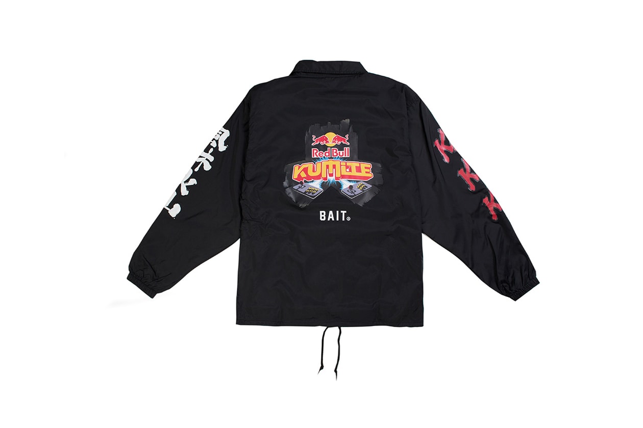 BAIT x Redbull x Kumite x 'Streetfighter' KO Capsule Collection Closer Look Lookbook Gaming Japan Aichi Sky Expo Coach Jacket T-Shirt Long Sleeve Short Hoodies Professional Players USA chapter stores Release Information