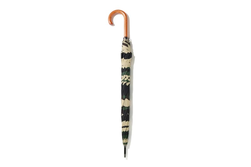 BAPE Camo Umbrella, Zippo Lighter & Ashtray a bathing ape holiday gifts christmas accessories ape head 1st camo green yellow amb