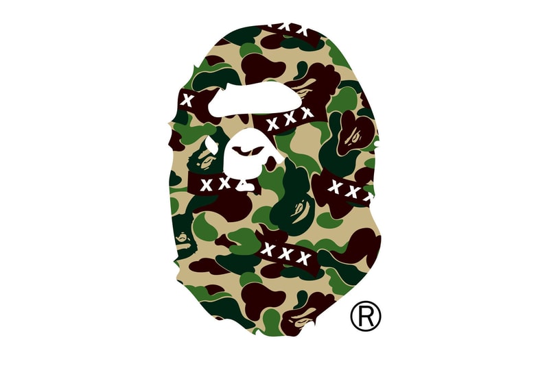 GOD SELECTION XXX x BAPE Capsule Collection collaborations t-shirts shark hoodies baby milo