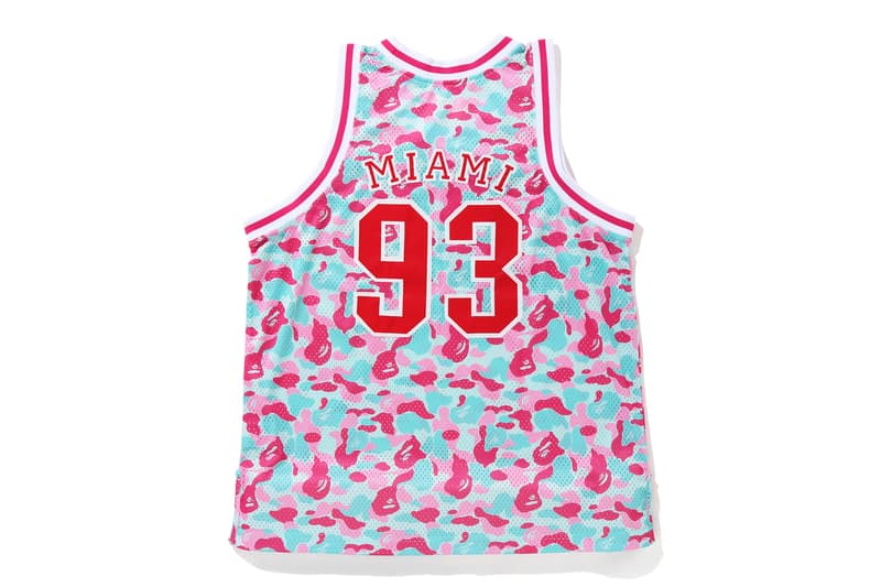 BAPE Exclusive Miami Store Collection a bathing ape lookbooks Miami design district baby milo heat pink blue teal shark hoodies bags accessories stickers iphone cases