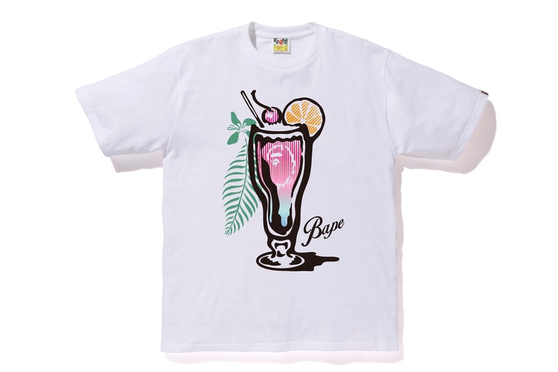 BAPE Exclusive Miami Store Collection a bathing ape lookbooks Miami design district baby milo heat pink blue teal shark hoodies bags accessories stickers iphone cases